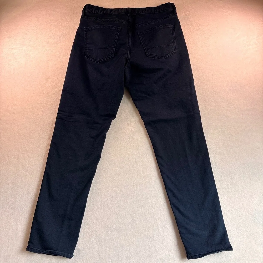 Banana Republic Travel Jean Athletic Fit Preppy Navy Blue Mens 29x30 S/599223